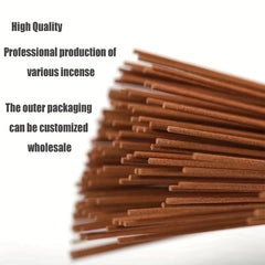 40Pcs Home Incense Stick Natural Sandalwood Incense Sticks Aroma Blessing Ceremony Pray Buddha Incense