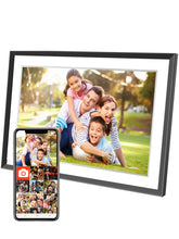 Frameo 10.1 Inch WiFi Digital Picture Frame,1280 * 800IPS HD Cloud Smart Digital Photo Frame,32GB Storage, Wall Mountable, Auto-