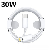30W PD Fast Charging USB Type C to iPhone Cable For Apple iPhone 14 13 12 11 Charge Data Wire Cord Phone Accessories