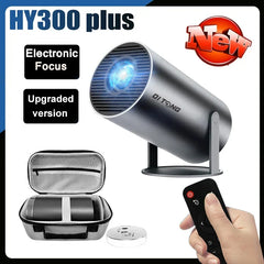 DITONG HY300 Plus HD Projector portatil 4K 1280x720P Android LED Video Home Theater Cinema Phone mini Proyector Movie HY300 pro