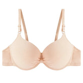 Bras Sexy Women Cotton Gathered Bra Deep V Underwire Ladied Brassiere Push Up Lingerie Solid Bras Backless Intimate Underwear