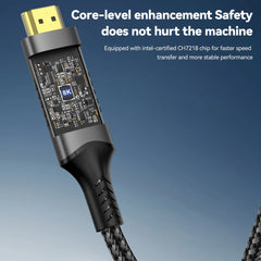 USB C to HDMI Cable 8K@60Hz 4K@120Hz Type C to HDMI-Compatible HDTV Cable for TV Converter MacBook Air iPad USB-C HDMI Adapter