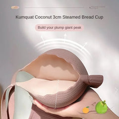 2024 New Push Up Bra for Small Chest Ultra Thick 6CM Padded No Steel Ring Comfortable & Sexy Lift Lingerie for Flat Chest Women