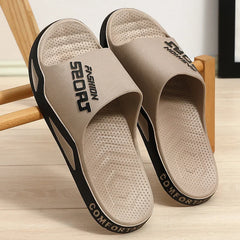 Men's Slippers Indoor Outdoor Non-slip Thick Soft Sole Comfortable Beach Men Casual For Home Big Size Summer Silders Shoes