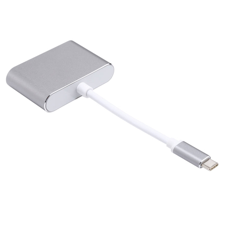 2 in 1 VGA & HDMI Female to USB-C / Type-C Male Hub Splitter Adapter, VGA+HDMI 2 in 1 VGA & HDMI Female to USB-C / Type-C Male Hub Splitter Adapter, VGA+HDMI