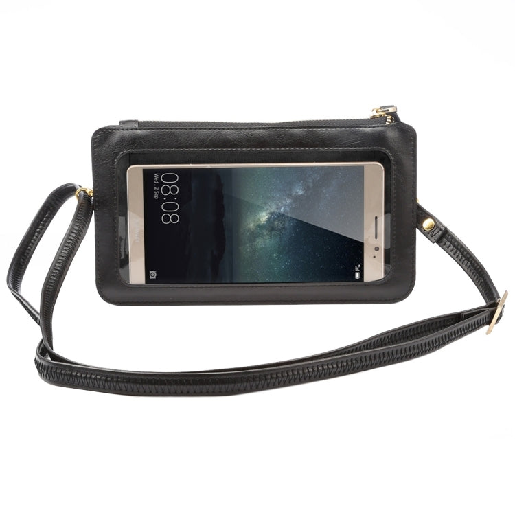 Universal Crazy Horse Texture Touch Screen Wallet Style PU Leather Shoulder Bag for Galaxy Note 8 & Mega 6.3, Huawei Mate 8 / Mate 7, etc. 6.3 inch Below Universal Crazy Horse Texture Touch Screen Wallet Style PU Leather Shoulder Bag for Galaxy Note 8 & Mega 6.3, Huawei Mate 8 / Mate 7, etc. 6.3 inch Below