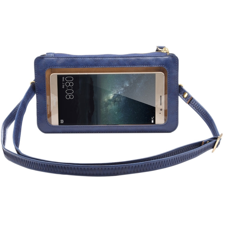 Universal Crazy Horse Texture Touch Screen Wallet Style PU Leather Shoulder Bag for Galaxy Note 8 & Mega 6.3, Huawei Mate 8 / Mate 7, etc. 6.3 inch Below Universal Crazy Horse Texture Touch Screen Wallet Style PU Leather Shoulder Bag for Galaxy Note 8 & Mega 6.3, Huawei Mate 8 / Mate 7, etc. 6.3 inch Below