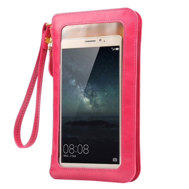 Universal Crazy Horse Texture Touch Screen Wallet Style PU Leather Shoulder Bag for Galaxy Note 8 & Mega 6.3, Huawei Mate 8 / Mate 7, etc. 6.3 inch Below Universal Crazy Horse Texture Touch Screen Wallet Style PU Leather Shoulder Bag for Galaxy Note 8 & Mega 6.3, Huawei Mate 8 / Mate 7, etc. 6.3 inch Below
