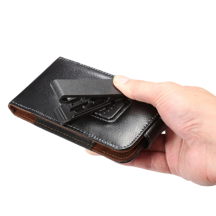 5.2 inch Litchi Texture Vertical Flip Upright Genuine Leather Case / Waist Bag with Rotatable Back Splint for iPhone X  & Galaxy S7 & S6 Edge & S6 & S5, Sony Xperia Z5 & Z4 & Z3, Huawei P9 & P8, etc 5.2 inch Litchi Texture Vertical Flip Upright Genuine Leather Case / Waist Bag with Rotatable Back Splint for iPhone X  & Galaxy S7 & S6 Edge & S6 & S5, Sony Xperia Z5 & Z4 & Z3, Huawei P9 & P8, etc