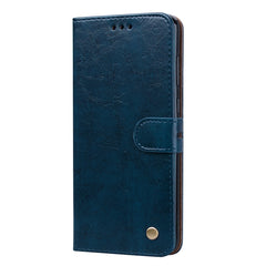 Business Style Oil Wax Texture Horizontal Flip Leather Case for Samsung Galaxy A9 (2018) / A9s, with Holder & Card Slots & Wallet c