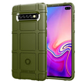 Shockproof Protector Cover Full Coverage Silicone Case for Galaxy S10+