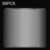 50 piezas para Galaxy J3 (2017) (versión UE) 0,26 mm 9H dureza de superficie 2,5D película de pantalla de vidrio templado a prueba de explosiones que no cubre toda la pantalla, para Galaxy J3 (2017) (versión UE) (50 piezas)