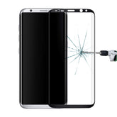 Für Galaxy S8 / G9500, 0,3 mm, 9H Oberflächenhärte, 3D-gebogene Oberfläche, Siebdruck, Vollbild, Displayschutz aus gehärtetem Glas, für Galaxy S8 / G9500, für Galaxy S8, 0,3 mm, für Galaxy S8