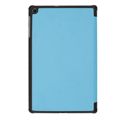 Custer Texture Horizontal Flip PU Leather Case for Galaxy Tab A 10.1 2019 (T515 / T510), with Three-folding Holder & Sleep / Wake-up Function, For Galaxy Tab A 10.1 2019 (T515 / T510)