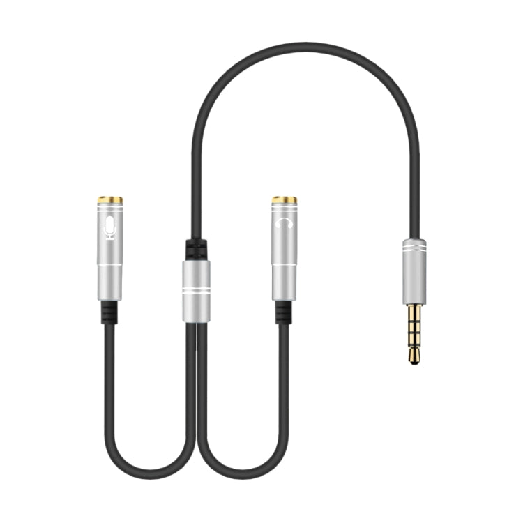 2 in 1 3.5mm Male to Double 3.5mm Female TPE High-elastic Audio Cable Splitter, Cable Length: 32cm 2 in 1 3.5mm Male to Double 3.5mm Female TPE High-elastic Audio Cable Splitter, Cable Length: 32cm