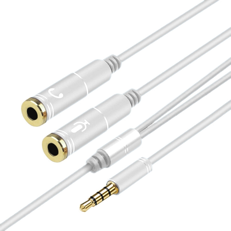 2 in 1 3.5mm Male to Double 3.5mm Female TPE High-elastic Audio Cable Splitter, Cable Length: 32cm 2 in 1 3.5mm Male to Double 3.5mm Female TPE High-elastic Audio Cable Splitter, Cable Length: 32cm
