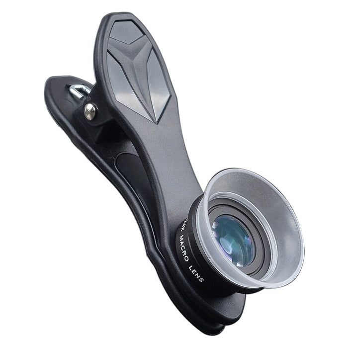 APEXEL APL-24X-H 2 in 1 Universal External 12X & 24X Macro Mobile Phone Lens with Lens Hood APEXEL APL-24X-H 2 in 1 Universal External 12X & 24X Macro Mobile Phone Lens with Lens Hood
