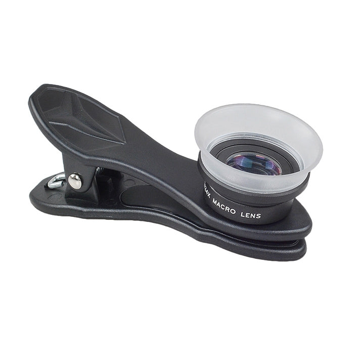 APEXEL APL-24X-H 2 in 1 Universal External 12X & 24X Macro Mobile Phone Lens with Lens Hood APEXEL APL-24X-H 2 in 1 Universal External 12X & 24X Macro Mobile Phone Lens with Lens Hood