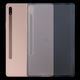 For Samsung Galaxy Tab S7 0.75mm Shockproof Outside Glossy Inside Frosted TPU Protective Case, For Samsung Galaxy Tab S7
