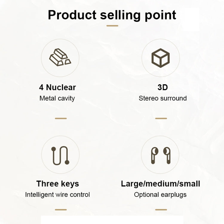 USAMS US-SJ482 EP-43 Wired In Ear USB-C / Type-C Interface Metal Digital HiFi Noise Reduction Earphones with Mic & Digital Chip, Length: 1.2m USAMS US-SJ482 EP-43 Wired In Ear USB-C / Type-C Interface Metal Digital HiFi Noise Reduction Earphones with Mic & Digital Chip, Length: 1.2m