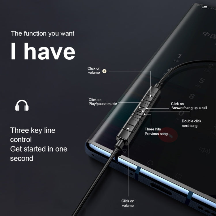 USAMS US-SJ482 EP-43 Wired In Ear USB-C / Type-C Interface Metal Digital HiFi Noise Reduction Earphones with Mic & Digital Chip, Length: 1.2m USAMS US-SJ482 EP-43 Wired In Ear USB-C / Type-C Interface Metal Digital HiFi Noise Reduction Earphones with Mic & Digital Chip, Length: 1.2m