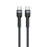 REMAX RC-172 Jany Series 1m PD100W Type-C to USB-C / Type-C Aluminum Alloy Braid Fast Charging Data Cable, Type-C to USB-C / Type-C