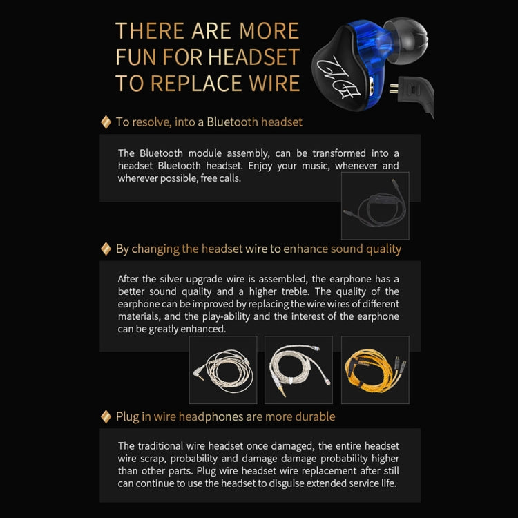 KZ ED12 3.5mm Jack Hanging Ear Sports Design In-Ear Style Wire Control Earphone, Cable Length: 1.2m , ED12 KZ ED12 3.5mm Jack Hanging Ear Sports Design In-Ear Style Wire Control Earphone, Cable Length: 1.2m , ED12