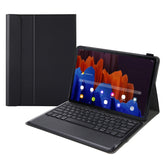 A970 Detachable Bluetooth Keyboard Ultrathin Horizontal Flip Leather Tablet Case for Samsung Galaxy Tab S7 FE T730 / T736 / S7+ T970 / T975 / T976