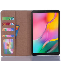 Horizontale Klapphülle aus Leder im Retro-Buchstil für Galaxy Tab A 8 (2019) P200 / P205, mit Halterung & Kartenfächern & Geldbörse, für Galaxy Tab A 8 (2019)