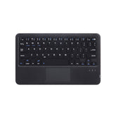 HB119B 10 inch Universal Tablet Wireless Bluetooth Keyboard with Touch Panel