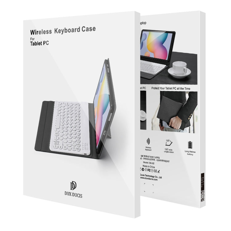 DUX DUCIS Detachable Bluetooth Keyboard Ultrathin Flip Leather Tablet Case for Samsung Galaxy Tab S8 (X700/X706) / S7 (T870/T875/T876B) , For Samsung Galaxy Tab S8 / S7 DUX DUCIS Detachable Bluetooth Keyboard Ultrathin Flip Leather Tablet Case for Samsung Galaxy Tab S8 (X700/X706) / S7 (T870/T875/T876B) , For Samsung Galaxy Tab S8 / S7