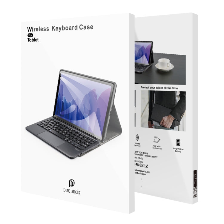 For Samsung Galaxy Tab S6 Lite DUX DUCIS Detachable Bluetooth Keyboard Ultrathin Horizontal Flip Leather Tablet Case with Touchpad & Smart Sleep Function & Holder For Samsung Galaxy Tab S6 Lite DUX DUCIS Detachable Bluetooth Keyboard Ultrathin Horizontal Flip Leather Tablet Case with Touchpad & Smart Sleep Function & Holder