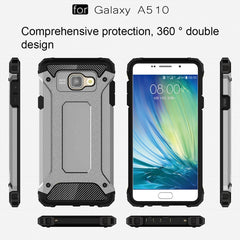 For Galaxy A5 (2016) / A510 Tough Armor TPU + PC Combination Case