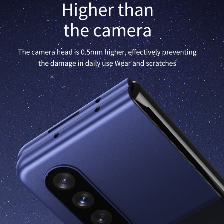 For Samsung Galaxy Z Fold3 5G Skin Feel Frosted Electroplating Foldable PC Protective Case For Samsung Galaxy Z Fold3 5G Skin Feel Frosted Electroplating Foldable PC Protective Case