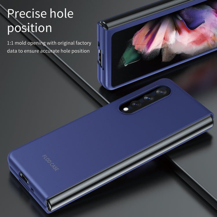 For Samsung Galaxy Z Fold3 5G Skin Feel Frosted Electroplating Foldable PC Protective Case For Samsung Galaxy Z Fold3 5G Skin Feel Frosted Electroplating Foldable PC Protective Case
