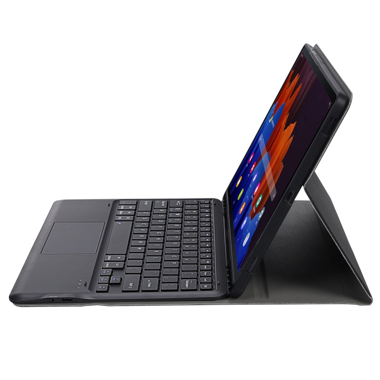 A970B-A Splittable Bluetooth Keyboard Leather Tablet Case for Samsung Galaxy Tab S7 FE T730 T736  & S7+ T970 T975, with Touchpad & Pen Slot & & Holder A970B-A Splittable Bluetooth Keyboard Leather Tablet Case for Samsung Galaxy Tab S7 FE T730 T736  & S7+ T970 T975, with Touchpad & Pen Slot & & Holder