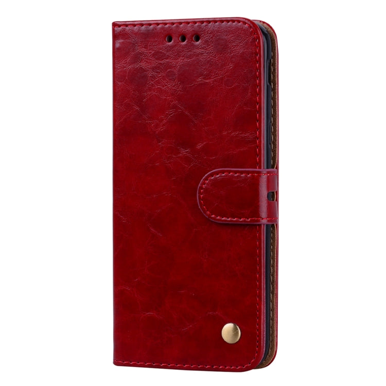 Business Style Oil Wax Texture Horizontal Flip Leather Case for Galaxy J6 (EU Version) (2018), with Holder & Card Slots & Wallet Business Style Oil Wax Texture Horizontal Flip Leather Case for Galaxy J6 (EU Version) (2018), with Holder & Card Slots & Wallet