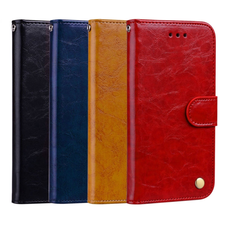 Business Style Oil Wax Texture Horizontal Flip Leather Case for Galaxy J6 (EU Version) (2018), with Holder & Card Slots & Wallet Business Style Oil Wax Texture Horizontal Flip Leather Case for Galaxy J6 (EU Version) (2018), with Holder & Card Slots & Wallet