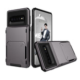 Shockproof TPU + PC Protective Case for Galaxy S10, with Card Slot