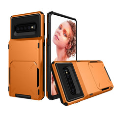 Shockproof TPU + PC Protective Case for Galaxy S10, with Card Slot