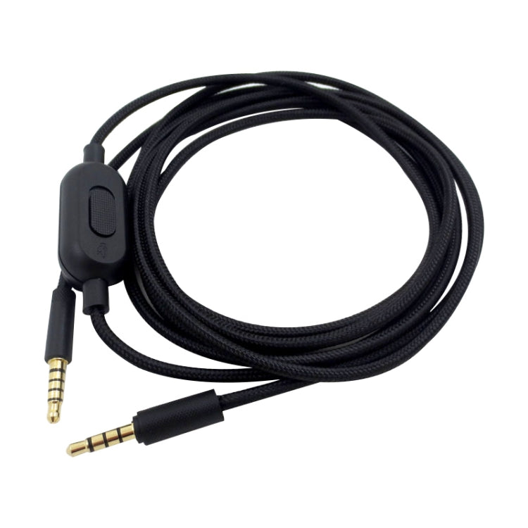ZS0159 For Logitech G433 / G233 / G Pro / G Pro X 3.5mm Male to Male Gaming Headset Audio Cable with Wire-controlled, Cable Length: 2m ZS0159 For Logitech G433 / G233 / G Pro / G Pro X 3.5mm Male to Male Gaming Headset Audio Cable with Wire-controlled, Cable Length: 2m
