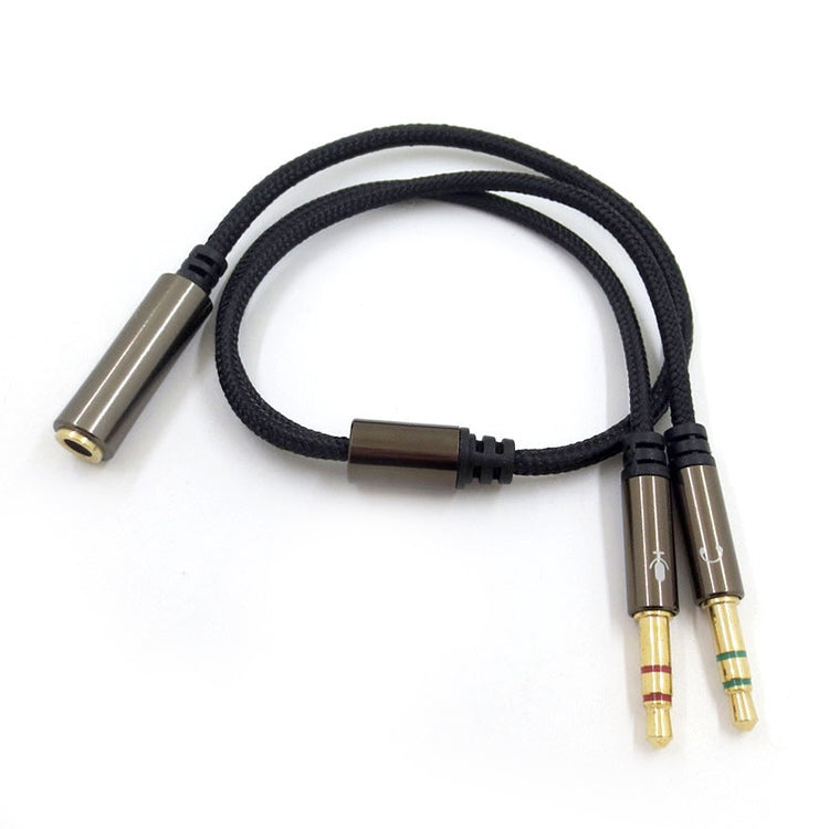 ZS0135 For SteelSeries Arctis 3 / 5 / 7 3.5mm Female to Dual 3.5mm Male Earphone Adapter Cable, Cable Length: 30cm ZS0135 For SteelSeries Arctis 3 / 5 / 7 3.5mm Female to Dual 3.5mm Male Earphone Adapter Cable, Cable Length: 30cm