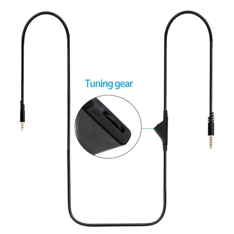 ZS0175 For Logitech Astro A10 / A40 / A30 3.5mm Male to Male Volume Adjustable Earphone Audio Cable, Cable Length: 2m ZS0175 For Logitech Astro A10 / A40 / A30 3.5mm Male to Male Volume Adjustable Earphone Audio Cable, Cable Length: 2m