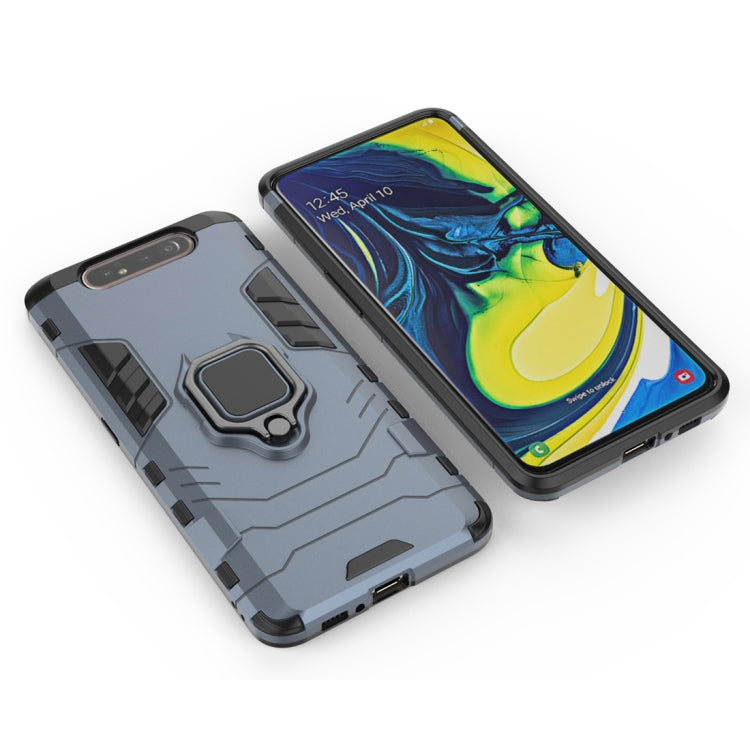 PC + TPU Shockproof Protective Case for Galaxy A80 / A90, with Magnetic Ring Holder PC + TPU Shockproof Protective Case for Galaxy A80 / A90, with Magnetic Ring Holder