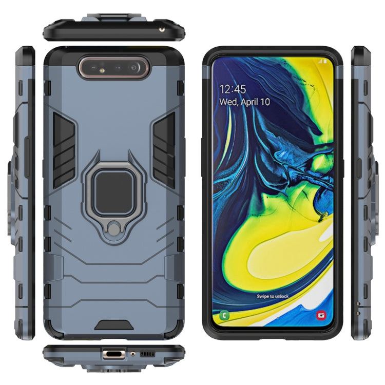 PC + TPU Shockproof Protective Case for Galaxy A80 / A90, with Magnetic Ring Holder PC + TPU Shockproof Protective Case for Galaxy A80 / A90, with Magnetic Ring Holder