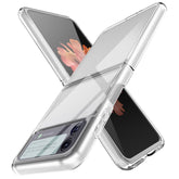 For Samsung Galaxy Z Flip4 All-inclusive Clear Crystal PC +TPU Shockproof Phone Case