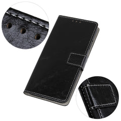 Retro Crazy Horse Texture Horizontal Flip Leather Case for Galaxy M30/A40S, with Holder & Card Slots & Photo Frame