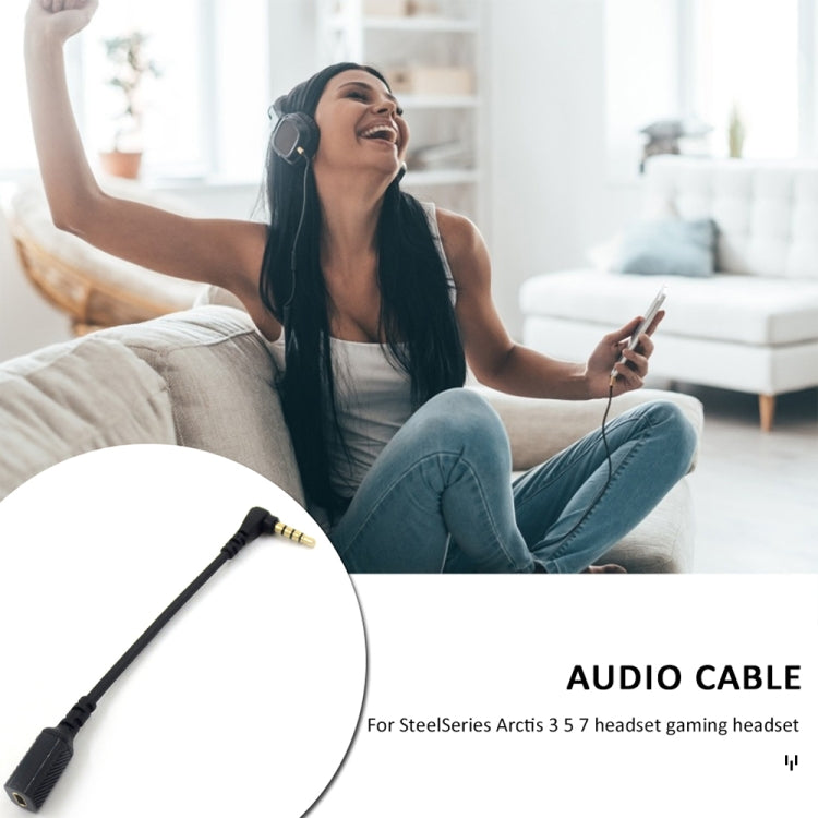ZS0167 Sound Card Connecting Cable + Adapter Cable for Steelseries Arctis 3 5 7 Headphones ZS0167 Sound Card Connecting Cable + Adapter Cable for Steelseries Arctis 3 5 7 Headphones