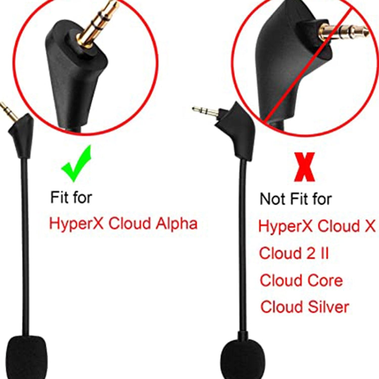 ZS0201 Computer Headset Replacement Microphone for HyperX Cloud Alpha S ZS0201 Computer Headset Replacement Microphone for HyperX Cloud Alpha S