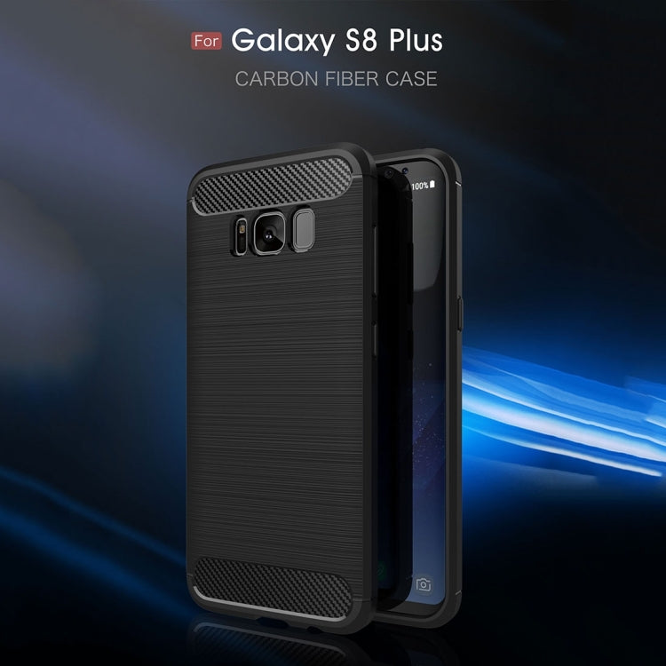For Galaxy S8 + / G9550 Brushed Carbon Fiber Texture Shockproof TPU Protective Cover Case For Galaxy S8 + / G9550 Brushed Carbon Fiber Texture Shockproof TPU Protective Cover Case